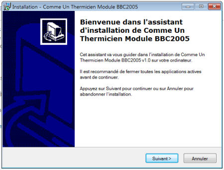 installeur du module BBC