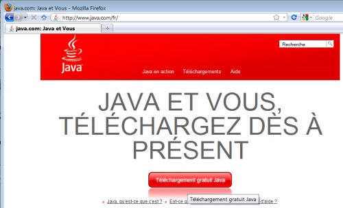 installation java