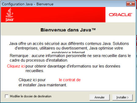 installation de Java