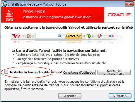 installation de Java
