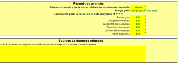 Options avancées Options avancées