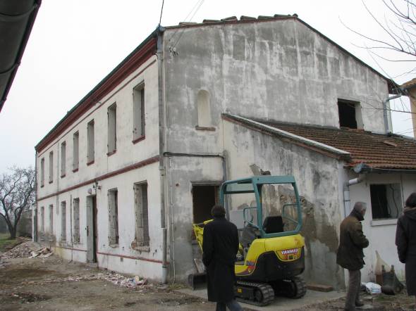 Le b&acirc;timent du projet RAPPE avant r&eacute;habilitation