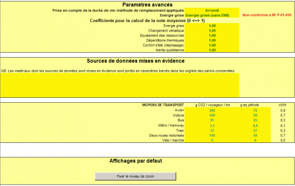 Options avancées Options avancées