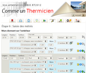 Comme Un Thermicien, logiciel RT2012 pour les attestations Bbio au permis de construire